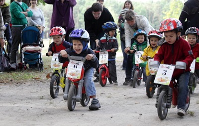 В Киеве состоятся детские велогонки