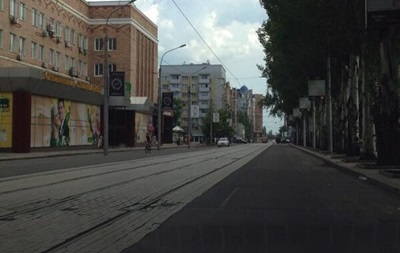 У зв язку з антитерористичною операцією обмежено в їзд транспорту в Донецьк