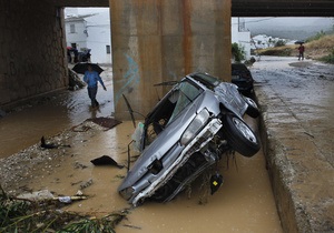 В Испании в результате наводнения на юге страны погибли семь человек