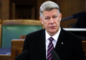 Президент Латвии распустил парламент