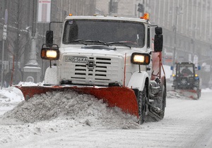 Киевские власти намерены до нового года ликвидировать последствия снегопада