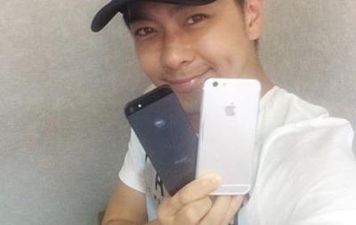 Відомий тайванський співак опублікував фото iPhone 6