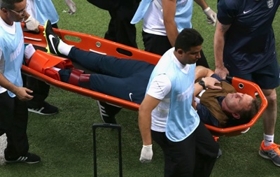 Фізіотерапевт збірної Англії отримав травму, святкуючи гол своєї збірної