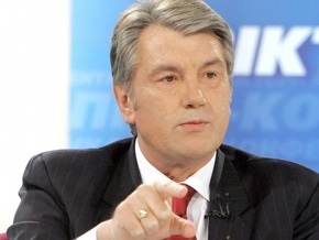 Ющенко мечтает об  украинской Алле Пугачевой 