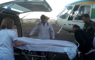 В Киев доставлены раненые пограничники Луганского отряда