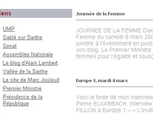 Французский премьер поздравил женщин в интернет-дневнике