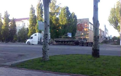 У центрі Луганська знову бачили танк - ЗМІ 