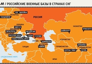 СМИ выяснили условия пребывания российских военных баз в странах СНГ