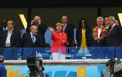 Ангела Меркель прилетить до Бразилії на фінал ЧС-2014