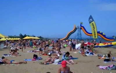 Крим зараз: відео із пляжів