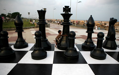 В Киеве чемпионы сыграют в шахматы с любителями