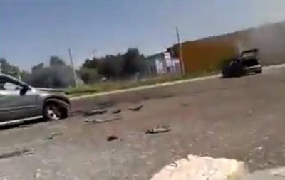 Артобстріл Донецька: відео з місця подій 