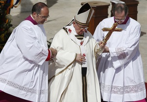 Интронизация Папы завершается торжественной мессой