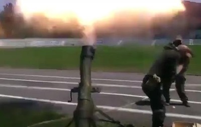 В Шахтерске сепаратисты открыли огонь со стадиона в сторону города
