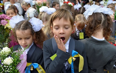 В Украине начинается учебный год