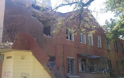 В пригороде Горловки от артобстрела пострадали около 10 домов