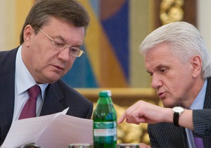 Литвин подписал скандальный закон о местных выборах. Дело за Януковичем