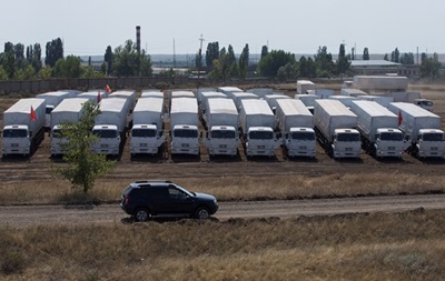 СМИ: Красный Крест 15 августа сможет осмотреть груз гуманитарного конвоя России