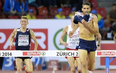 Из-за финиша с голым торсом легкоатлета лишили золота чемпионата Европы