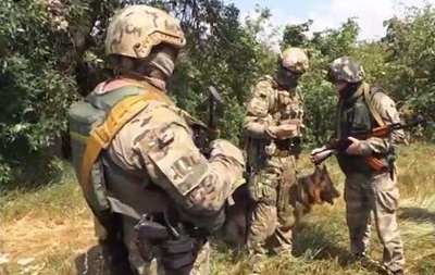 Военные показали, как работает разведка близ Луганска