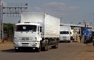 В Україну поїхала 221 машина з гуманітарним вантажем з Росії - ОБСЄ 