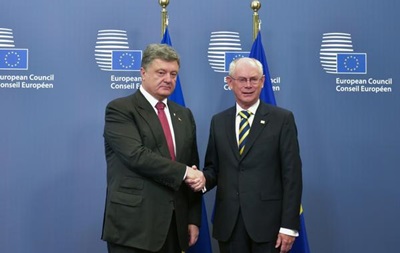 Порошенко встретился в Брюсселе с председателем Евросовета