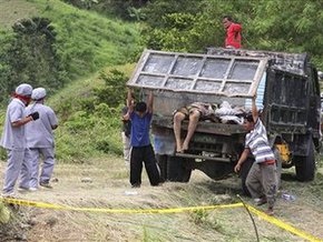 На Филиппинах обнаружены тела 46-ти захваченных ранее людей. Полиция продолжает поиски