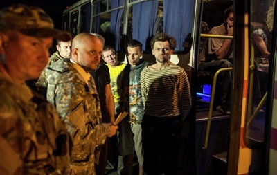 Сепаратисты отпустили из плена пятерых украинских пограничников