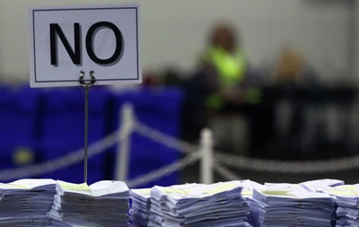 Подсчет голосов в Шотландии завершен: лидируют сторонники союза с Британией 