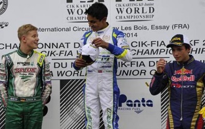 Сын Шумахера стал вице-чемпионом мира по картингу