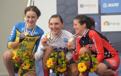 Украинка сенсационно завоевала медаль на чемпионате мира по велоспорту