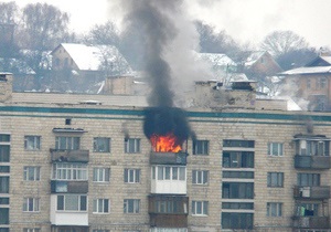 В Подольском районе Киева горела квартира