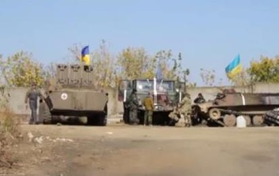 Український блокпост у районі Горлівки: відео з передової
