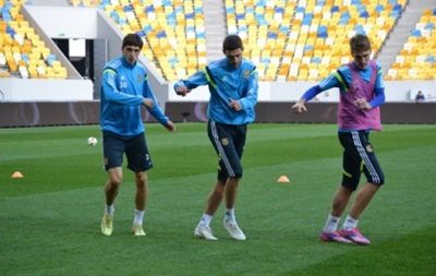 Фотогалерея: Тренировка сборной Украины во Львове перед матчем с Македонией