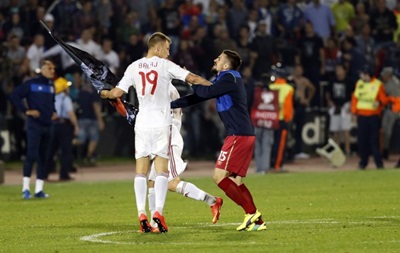 Бійку на стадіоні у Белграді спровокував брат прем єр-міністра Албанії 