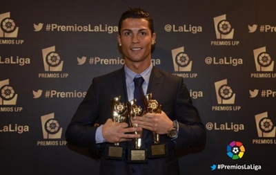 Криштиану Роналду стал лучшим футболистом чемпионата Испании