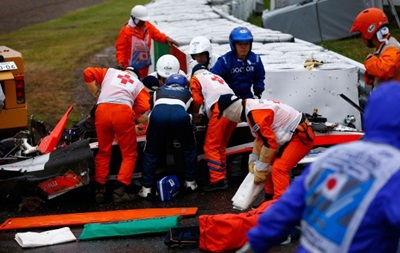 Названа причина ужасной аварии Жюля Бьянки на Гран-при Японии