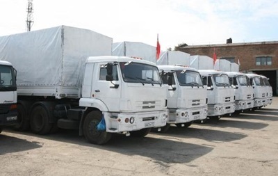 Российский гуманитарный конвой добрался до Ростовской области