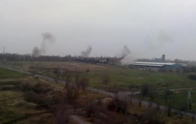 В Донецке слышна канонада из тяжелых орудий 