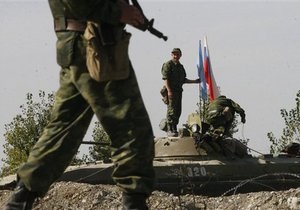 Россия увеличила группировку пограничников в Южной Осетии