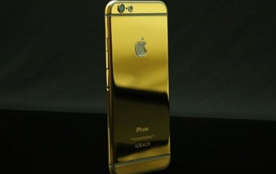 В США поступил в продажу золотой iPhone 6 стоимостью $7,5 тысяч