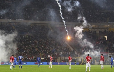 В Италии полиция арестовала фанатов сборной Хорватии