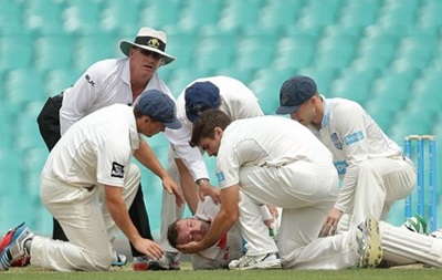 В Австралии игрок в крикет впал в кому после попадания мячом в голову