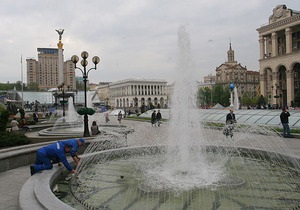 В центре Киева появятся музыкальные фонтаны