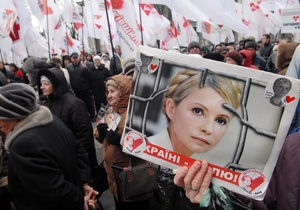 Тимошенко и Луценко никто раньше срока не выпустит - регионал