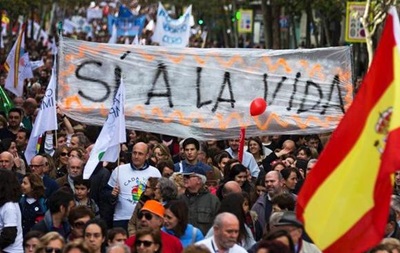 В Испании прошли протесты против экономической политики правительства