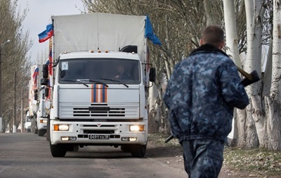 У Росії розповіли, коли дев ятий гумконвой вирушить на Донбас