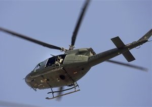 Ливийское ТВ сообщило о сбитом вертолете НАТО