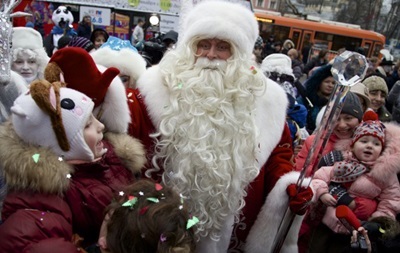 У Києві впав попит на послуги Діда Мороза