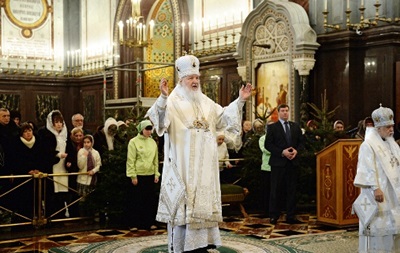 Патріарх Кирило закликав християн на Різдво творити добрі справи